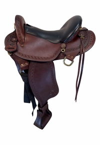 16 Inch Used West 20 Saddles Endurance Saddle Medium Tree 1687