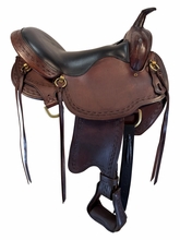 SOLD 2026/08/11 16 Inch Used West 20 Saddles Trail Saddle Wide Tree 1638