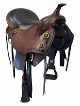 SOLD 2026/08/11 16 Inch Used West 20 Saddles Trail Saddle Wide Tree 1638