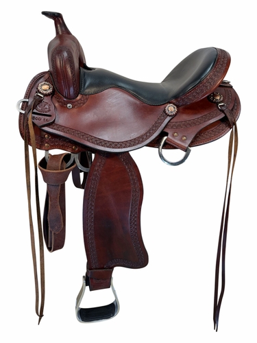 SOLD 2026/08/24j  16 Inch Used West 20 Trail Saddle Wide Tree 300