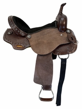 16 Inch Used Wild O West Barrel Saddle Wide Tree