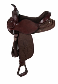 HOLD 2026/08/17j  16" South Bend Saddle Co Pawnee XL Trail Saddle 2900 SAVE $75 CLEARANCE