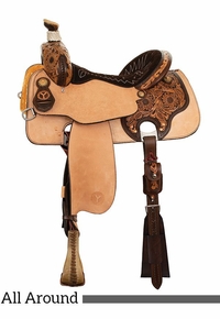 16in Circle Y Lolita All Around Saddle 2651 SAVE $319 CLEARANCE