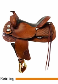 16in Crates Classic Reining Saddle 2221 SAVE $129 CLEARANCE