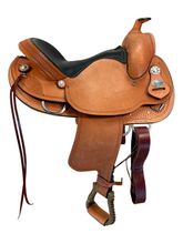 16in Crates Lightweight Round Skirt Trail Saddle 2171 SAVE $419 CLEARANCE