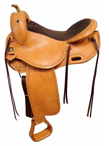 16inch DP Saddlery Flex Fit Vario Adjustable Tree 1028 - Canyon Saddle 7092
