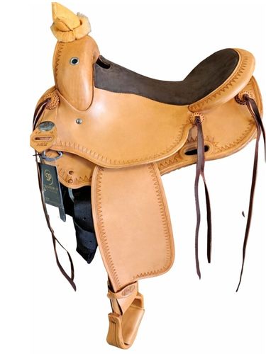 16inch DP Saddlery Flex Fit Vario Adjustable Tree 1028 - Canyon Saddle 7584