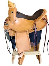 16inch DP Saddlery Flex Fit Vario Adjustable Tree 1028 - Canyon Saddle 7584
