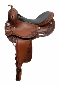16inch DP Saddlery Flex Fit Vario Adjustable Tree 1028 - Canyon Saddle 9087