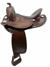 16inch DP Saddlery Flex Fit Vario Adjustable Tree 1330 - Bartmann Special Saddle 9288 Free Girth Free Girth
