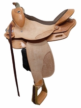 16inch DP Saddlery Flex Fit Vario Adjustable Tree 1460 - Trail Ranger Saddle 9206 Free Girth Free Girth