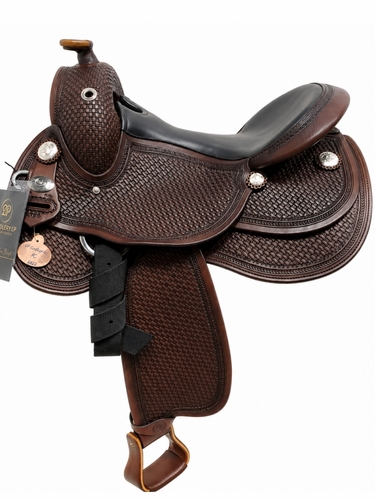 16inch DP Saddlery Flex Fit Vario Adjustable Tree 2106 - DP Amarillo Saddle 8865