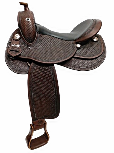 16inch DP Saddlery Flex Fit Vario Adjustable Tree 2106 - DP Amarillo Saddle 8866