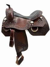 16inch DP Saddlery Flex Fit Vario Adjustable Tree 2212 - Opus Saddle 3612 Free Girth Free Girth