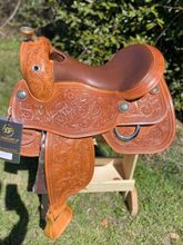 16inch DP Saddlery Flex Fit Vario Adjustable Tree 2213 - DP Equitation Saddle 4648