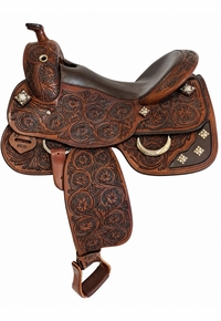 16inch DP Saddlery Flex Fit Vario Adjustable Tree 2213 Equitation Saddle 6844