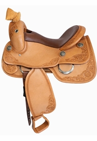 16inch DP Saddlery Flex Fit Vario Adjustable Tree 2213 Equitation Saddle 7144
