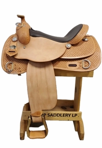 16inch DP Saddlery Trainer Roughout BT Saddle 2206-8230