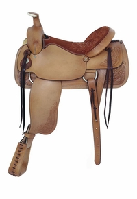 17.5" American Saddlery Pro-Dally Roper Saddle 1860