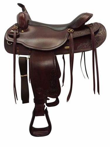 17.5" Big Horn Draft Horse Saddle 1683