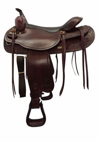 17.5" Big Horn Draft Horse Saddle 1683