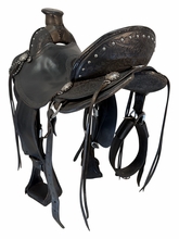 SOLD 2026/08/27j  17.5 Inch Used Allegany Arabian Trail Saddle Wide Tree
