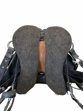 SOLD 2026/08/27j  17.5 Inch Used Allegany Arabian Trail Saddle Wide Tree
