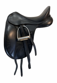 17.5Inch Used Bates Dressage Saddle