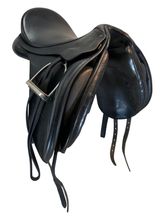 17.5Inch Used Bates Dressage Saddle