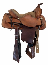 SOLD 2026/09/25 17.5Inch Used Big Horn Trail Saddle Wide Tree 11