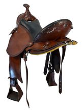 17.5Inch Used Double Creek Henry Miller Trail Saddle Wide Tree 106