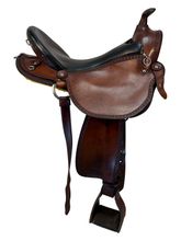 17.5Inch Used Double Creek Henry Miller Trail Saddle Wide Tree 106