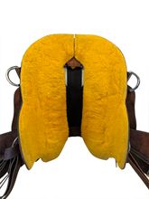 17.5Inch Used Henry Miller Double Creek Trail Saddle Wide Tree