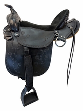 17.5Inch Used Henry Miller Trail Saddle Mediium Tree 102