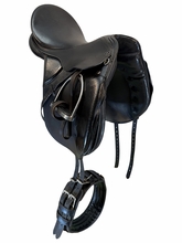 17.5Inch Used Keiffer Dressge Saddle Medium Tree