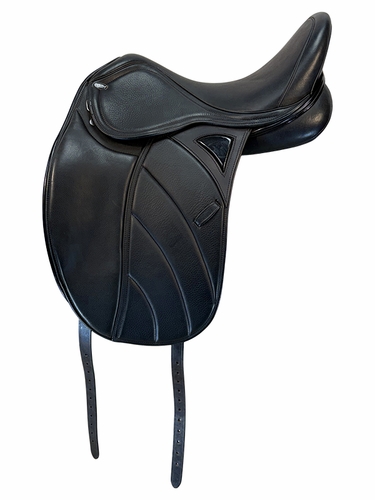 17.5Inch Used M Toulouse Dressage Saddle Adjustable Tree Performance Platinum Genesis
