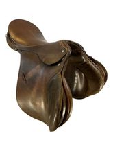 PRICE REDUCED! 17.5Inch Used Passier Hannover Jumping Saddle PS P-GR