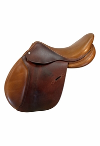 17.5Inch Used Sellier Saumer Jumping Saddle