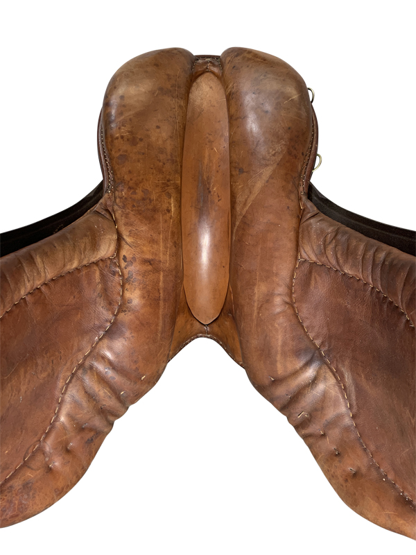 17.5Inch Used Stubben Jump Saddle B3935 *Free Shipping*