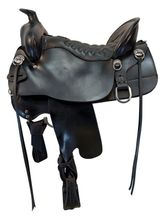 17.5Inch Used Tucker Big Bend Trail Saddle Wide Tree T93