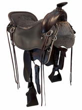 SOLD 09/23/2026ct 17.5Inch Used Tucker Cheyenne Frontier Trail Saddle Wide Tree T67
