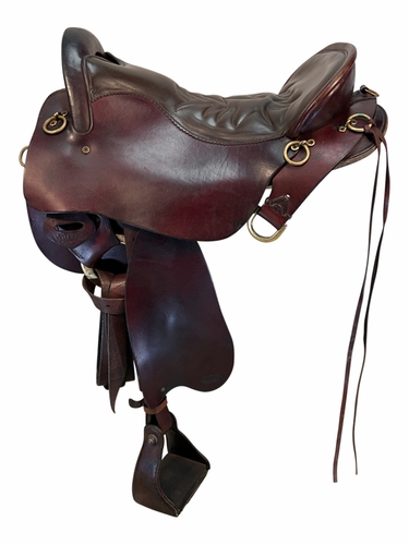 SOLD 2025/08/08 17.5Inch Used Tucker Endurance Saddle 159