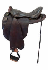 17.5Inch Used Tucker Endurance Saddle Medium Tree Trooper