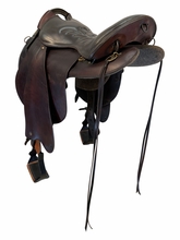 17.5Inch Used Tucker Endurance Saddle Medium Tree Trooper