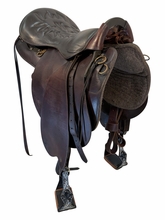 17.5Inch Used Tucker Endurance Saddle Medium Tree Trooper
