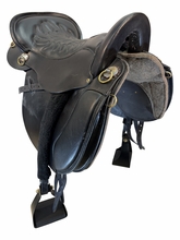 17.5Inch Used Tucker Equitation Endurance Saddle Wide Tree TK49