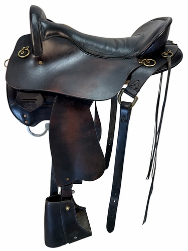 17.5Inch Used Tucker Gen II Endurance Saddle Wide Tree 158