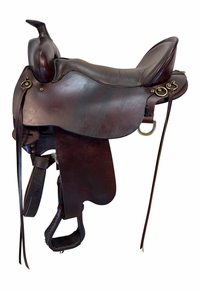 17.5Inch Used Tucker Gen II High Plains Trail Saddle Wide Tree 262