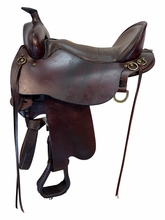17.5Inch Used Tucker Gen II High Plains Trail Saddle Wide Tree 262