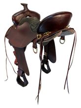 17.5Inch Used Tucker High Plains Trail Saddle 260